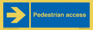 Pedestrian access